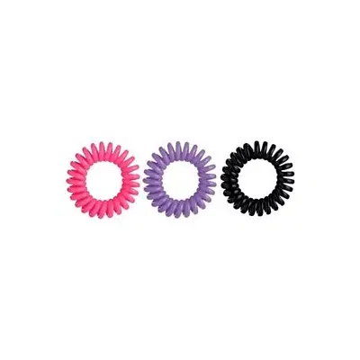 TROUSS 67 ELASTICO PER CAPELLI NERO/FUCSIA/VIOLA TROUSS 67 ELASTICO PER CAPELLI NERO/FUCSIA/VIOLA