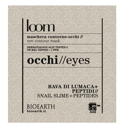 LOOM MASCHERA CONTORNO OCCHI ESTRATTO BAVA LUMACA PEPTIDI 3 ML