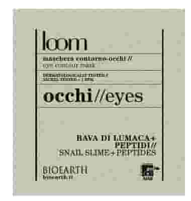 LOOM MASCHERA CONTORNO OCCHI ESTRATTO BAVA LUMACA PEPTIDI 3 ML