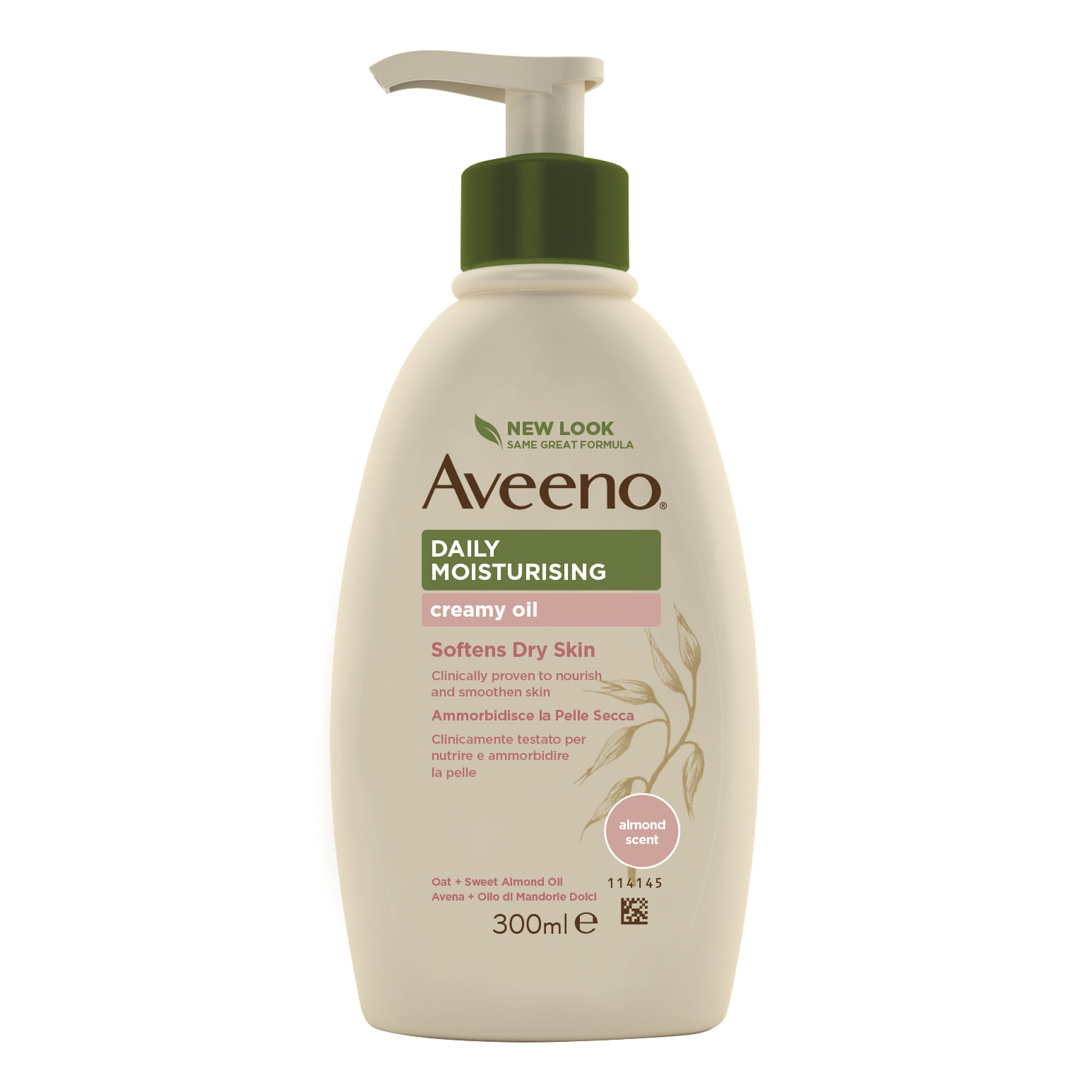 Aveeno Pn Crema Olio Idratante Corpo 300 Ml