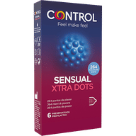 CONTROL SENSUAL XTRA DOTS 6 PEZZI