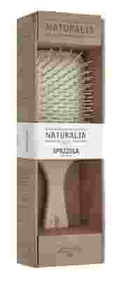 SPAZZOLA RETTANGOLARE LEGNO SCATOLA NATURALIA