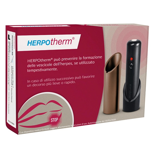 Herpotherm Dispositivo Elettronico Per Il Trattamento Dell'herpes Labiale