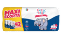 PANNOLINI BABYSTAR SLIM MAXISCORTA TAGLIA 6 42 PEZZI