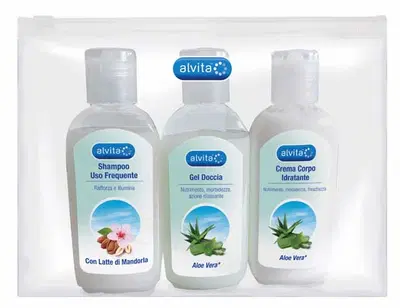 ALVITA KIT VIAGGIO BODY CARE 1 GEL DOCCIA ALOE VERA 75 ML + 1 CREMA CORPO IDRATANTE ALOE 75 ML + 1 SHAMPOO USO FREQUENTE 75 ML ALVITA KIT VIAGGIO BODY CARE 1 GEL DOCCIA ALOE VERA 75 ML + 1 CREMA CORPO IDRATANTE ALOE 75 ML + 1 SHAMPOO USO FREQUENTE 75 ML