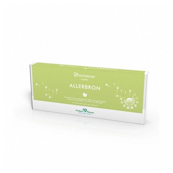 Biosterine Allergy Allerbron Junior 10 Fiale Da 5 Ml