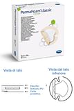 PERMAFOAM CLASSIC CONCAVE MEDICAZIONE IN SCHIUMA DI POLIURETANO 16,5X18CM 10 PEZZI