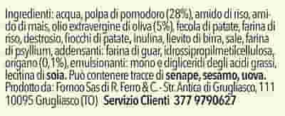 PIZZA AL POMODORO 125 G