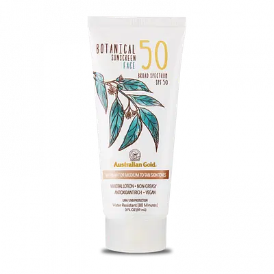 AUSTRALIAN GOLD BOTANICAL SPF50 MEDIUM TINTED FACE LOTION 88 ML AUSTRALIAN GOLD BOTANICAL SPF50 MEDIUM TINTED FACE LOTION 88 ML