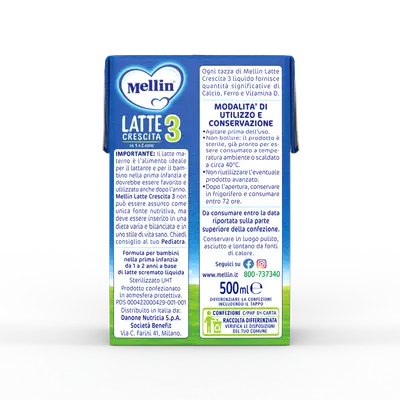 MELLIN 3 LATTE 500 ML MELLIN 3 LATTE 500 ML