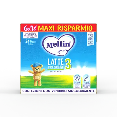 MELLIN 3 LATTE 6X1000 ML MELLIN 3 LATTE 6X1000 ML
