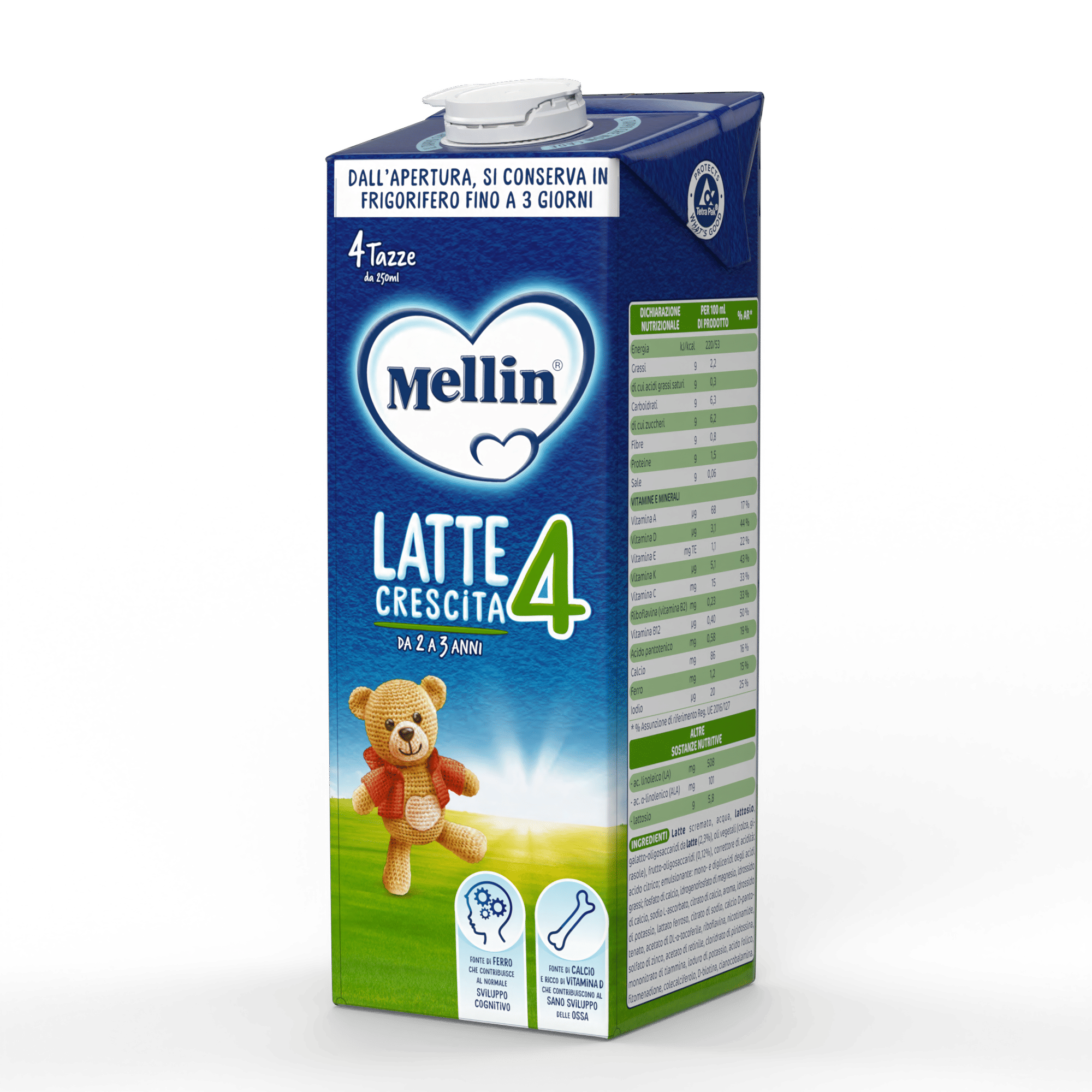 MELLIN 4 LATTE 1000 ML