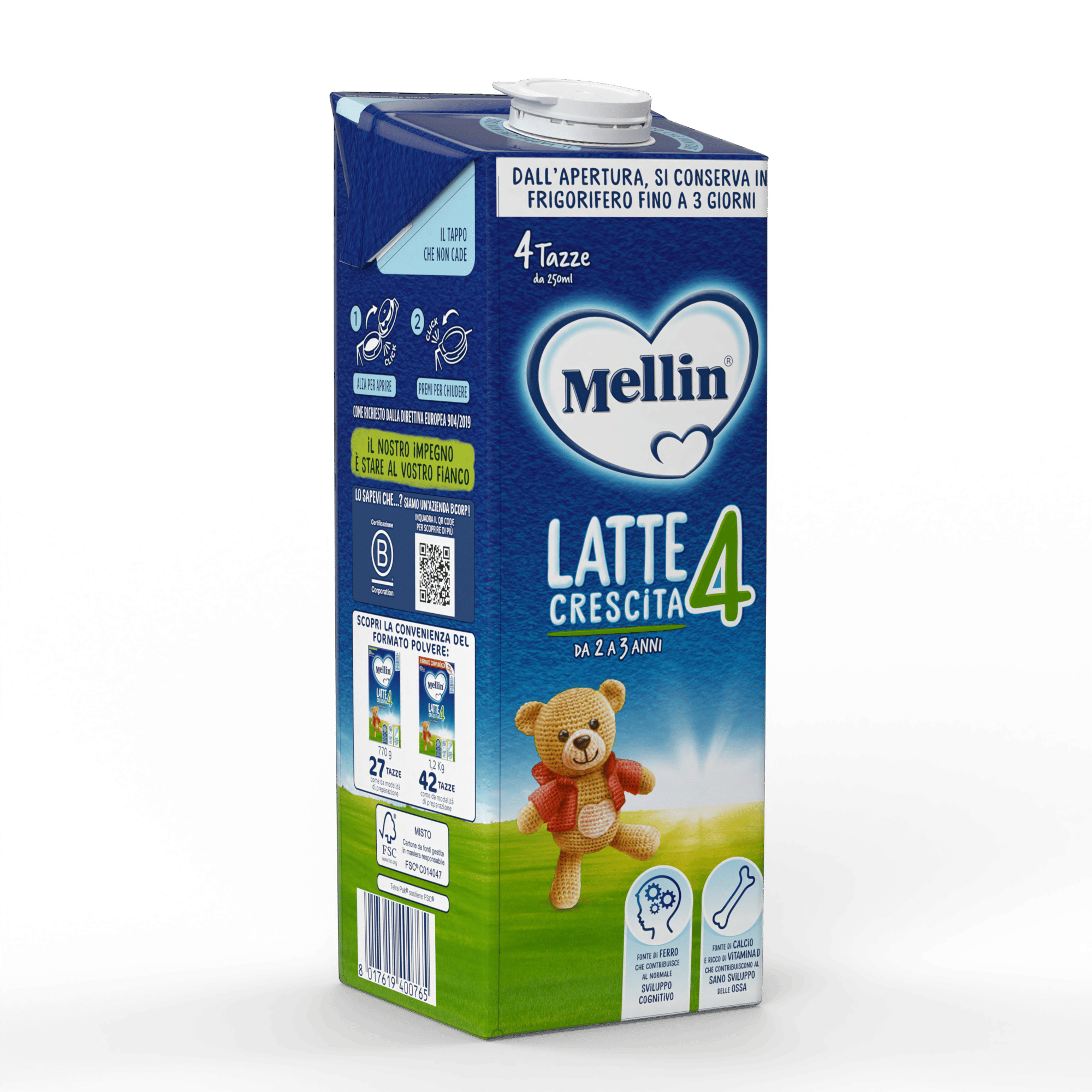 MELLIN 4 LATTE 1000 ML