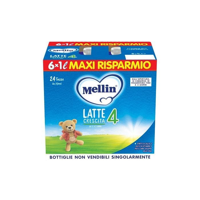 Mellin 4 Latte 6 X1000 Ml