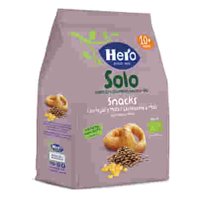 HERO SOLO SNACK LENTICCHIE MAIS 100% BIO 50 G