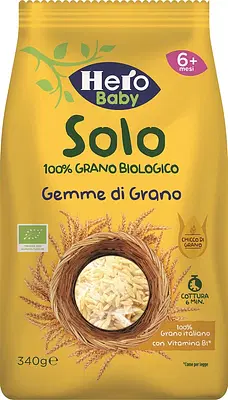HERO SOLO PASTINA DI SEMOLA DI GRANO DURO 100% BIO 340 G HERO SOLO PASTINA DI SEMOLA DI GRANO DURO 100% BIO 340 G