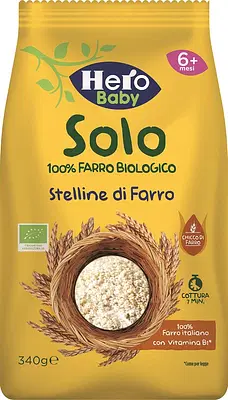 HERO SOLO PASTINA DI FARRO 100% BIO 340 G HERO SOLO PASTINA DI FARRO 100% BIO 340 G