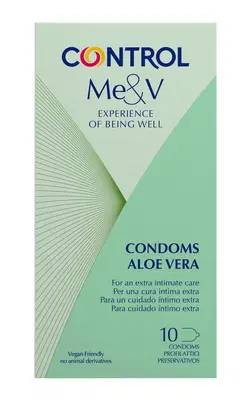 CONTROL ME&V CONDOMS ALOE VERA 10 PEZZI CONTROL ME&V CONDOMS ALOE VERA 10 PEZZI