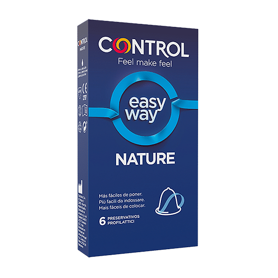 Profilattico Control Easy Way Nature 6 Pezzi