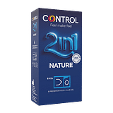 CONTROL 2IN1 NATURE 2,0 + NATURE LUBE 3+ 3 PEZZI