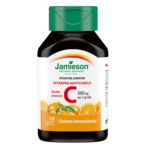 Jamieson Vitamina C 1000 Masticabile Arancia 120 Compresse