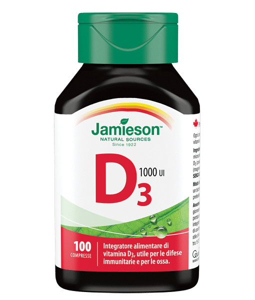 Jamieson Vitamina D3 1000 100 Compresse