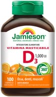 JAMIESON VITAMINA D MASTICABILE ARANCIA 100 COMPRESSE