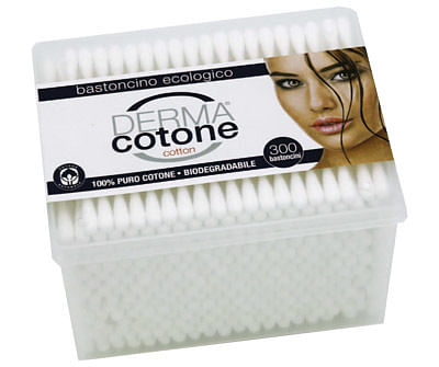 Dermacotone Cotton Fioc 300 Pezzi