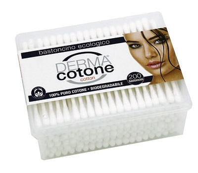 Dermacotone Cotton Fioc 200 Pezzi