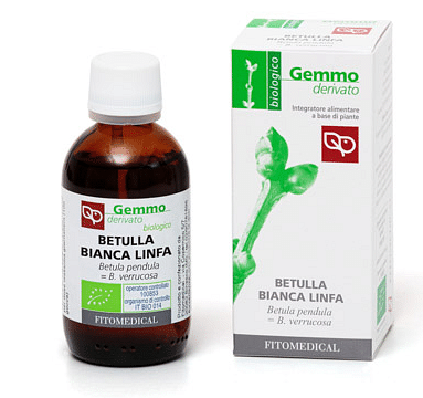 Betulla Bianca Linfa Macerato Glicerico 100 Ml Bio