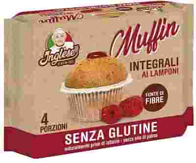 INGLESE MUFFIN INTEGRALI FARCITI AL LAMPONE 4 PEZZI DA 40 G