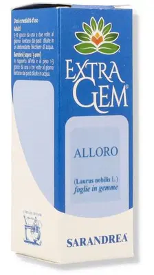EXTRAGEM ALLORO LAURUS NOBILIS FOGLIE GOCCE 20 ML EXTRAGEM ALLORO LAURUS NOBILIS FOGLIE GOCCE 20 ML