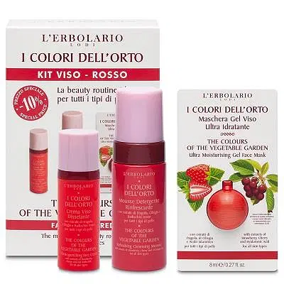 I COLORI DELL'ORTO KIT VISO ROSSO PREZZO SPECIALE 10% EDIZIONE LIMITATA I COLORI DELL'ORTO KIT VISO ROSSO PREZZO SPECIALE 10% EDIZIONE LIMITATA