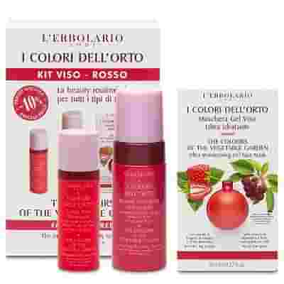 I COLORI DELL'ORTO KIT VISO ROSSO PREZZO SPECIALE 10% EDIZIONE LIMITATA