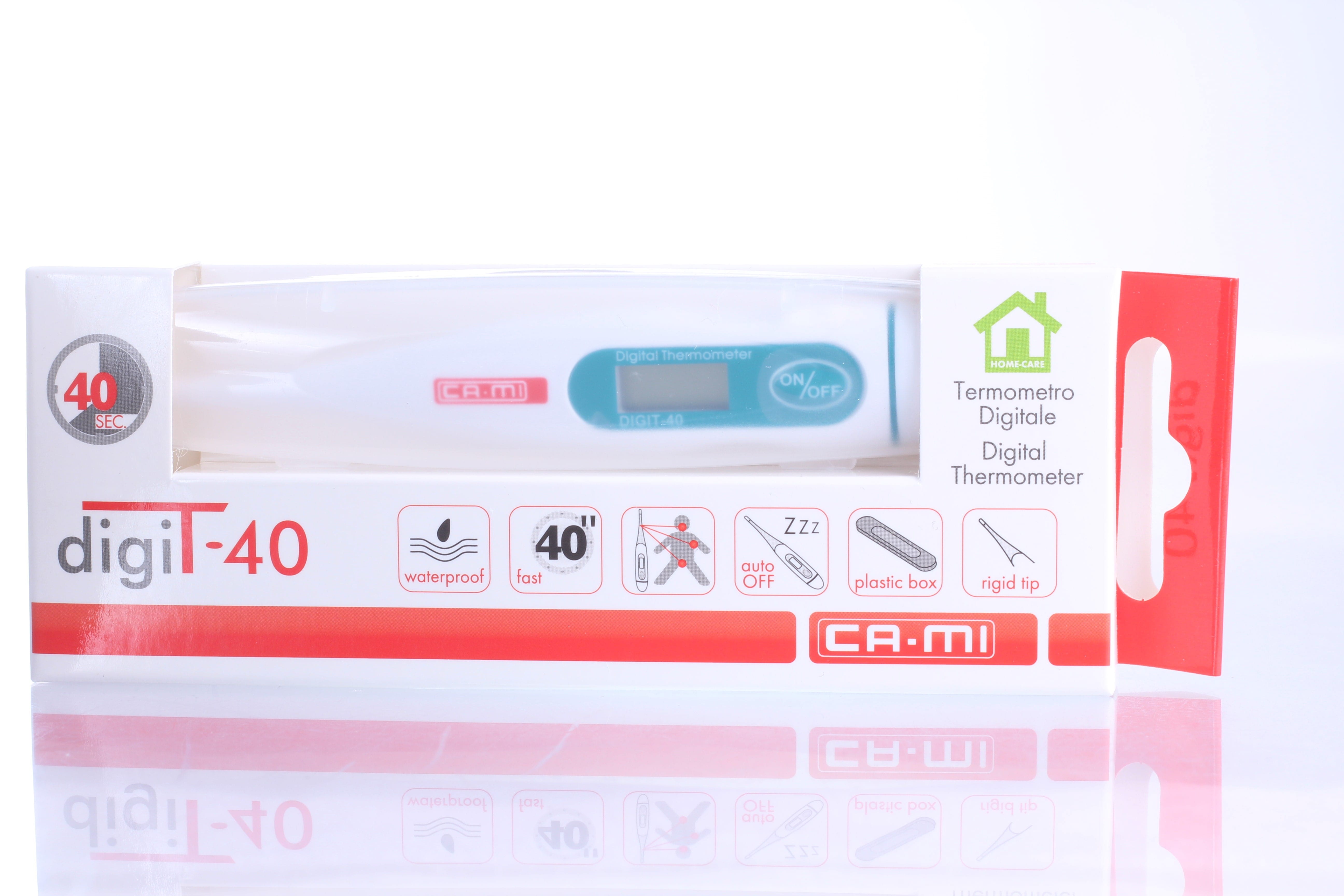 TERMOMETRO DIGITALE DIGIT 40 A 40 SECONDI CON PUNTA RIGIDA