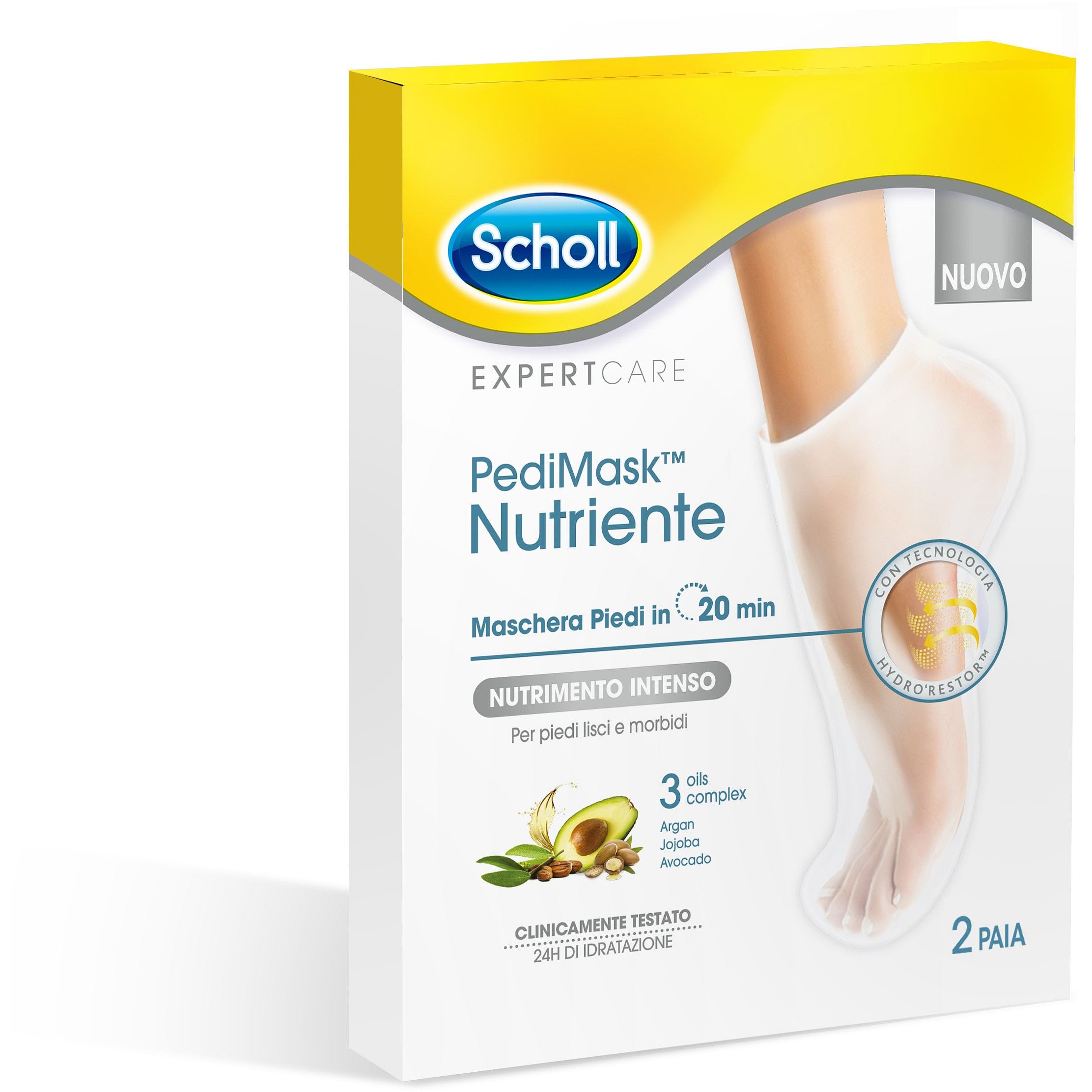 Scholl Expertcare Pedimask Nutriente 3 Oils Complex