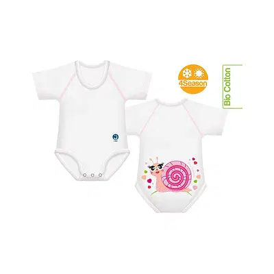 BODY 0-36M BIO COTTON 4SEASON SLOW FRIENDS CHIOCCIOLA BODY 0-36M BIO COTTON 4SEASON SLOW FRIENDS CHIOCCIOLA