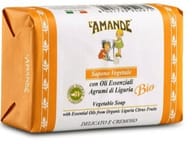 L'AMANDE MARSEILLE SAPONE VEGETALE AGRUMI DI LIGURIA 200 G