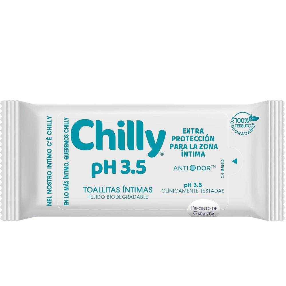 CHILLY SALVIETTE PH 3,5 12 PEZZI
