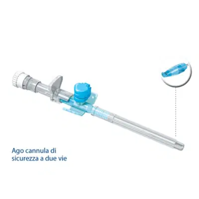 AGO CANNULA 2 VIE STERILE MONOUSO NEO VENOPIC IN POLIURETANO GAUGE 18 LUNGHEZZA 45 MM CON SISTEMA DI SICUREZZA SMARTSAFE AGO CANNULA 2 VIE STERILE MONOUSO NEO VENOPIC IN POLIURETANO GAUGE 18 LUNGHEZZA 45 MM CON SISTEMA DI SICUREZZA SMARTSAFE