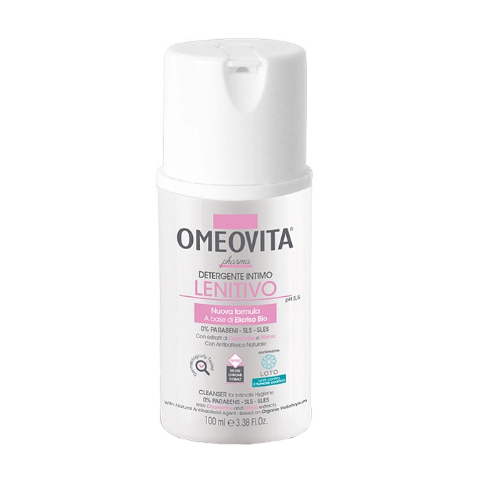 Omeovita Pharma Detergente Intimo Lenitivo Ph 5,5 100 Ml