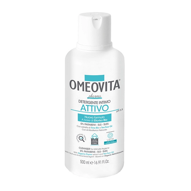 Omeovita Pharma Detergente Intimo Attivo Ph 3,5 500 Ml