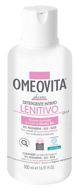 OMEOVITA PHARMA DETERGENTE INTIMO LENITIVO PH 5,5 500 ML