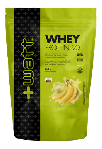 WHEY PROTEIN 90 BANANA 750 G DOYPACK