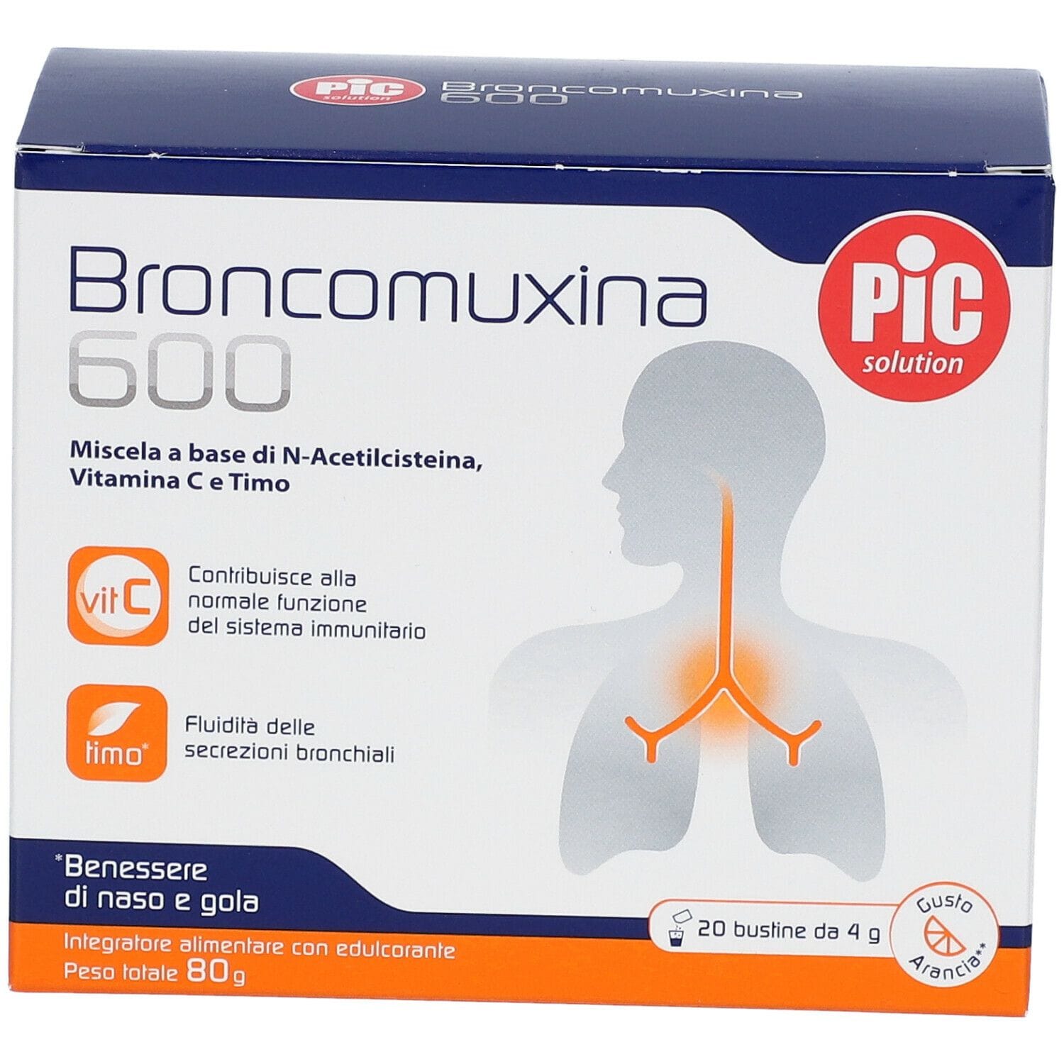 PIC BRONCOMUXINA NAC 600 20 BUSTINE