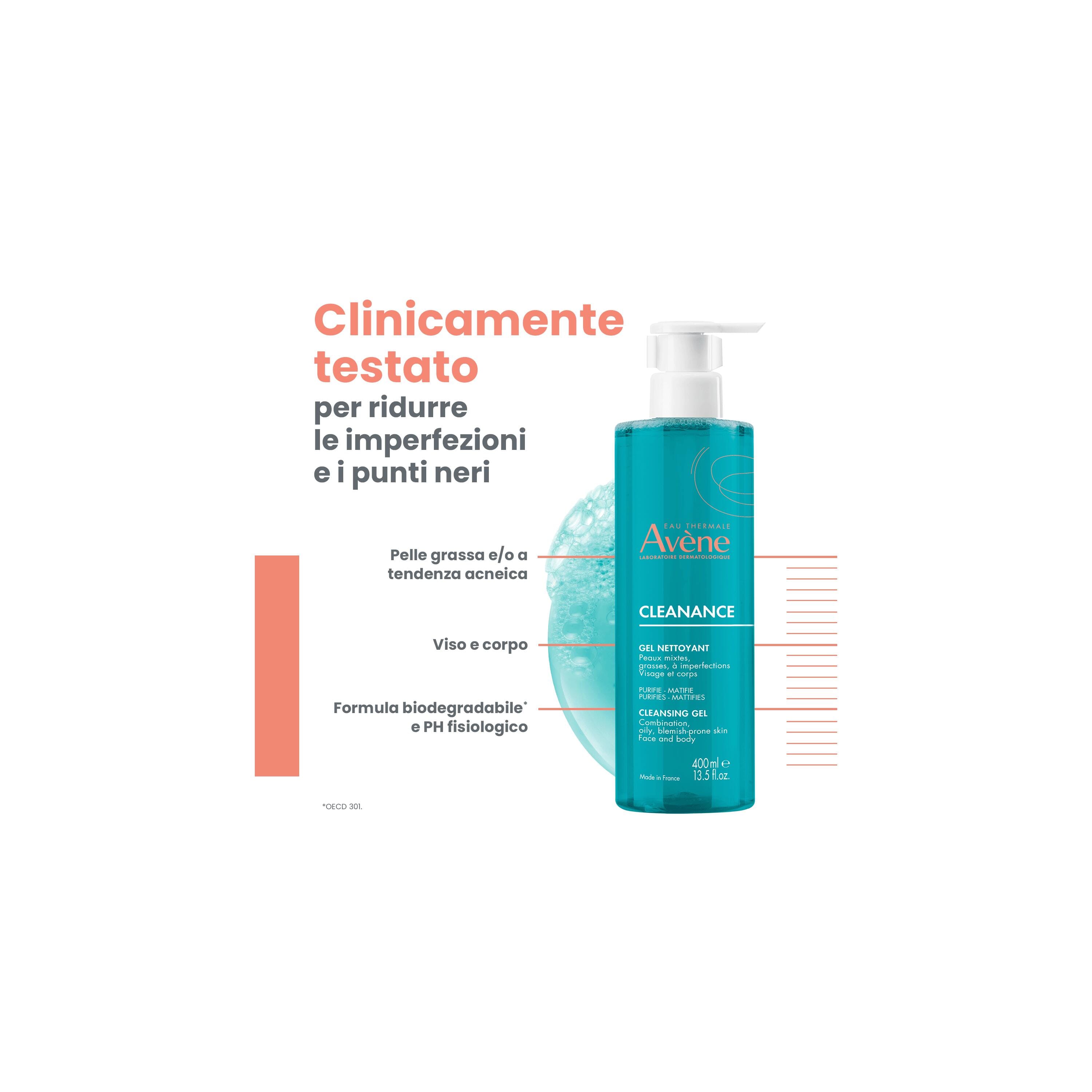 AVENE CLEANANCE GEL DETERGENTE NUOVA FORMULA 400 ML