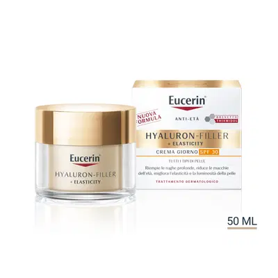 EUCERIN HYALURON-FILLER + ELASTICITY CREMA GIORNO SPF30 50 ML EUCERIN HYALURON-FILLER + ELASTICITY CREMA GIORNO SPF30 50 ML