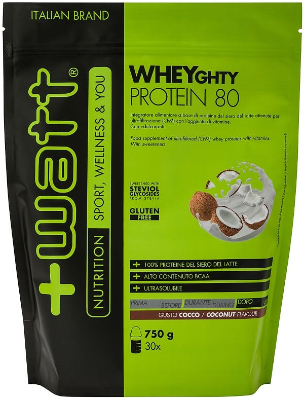 WHEYGHTY PROTEIN 80 COCCO DOYPACK 750 G