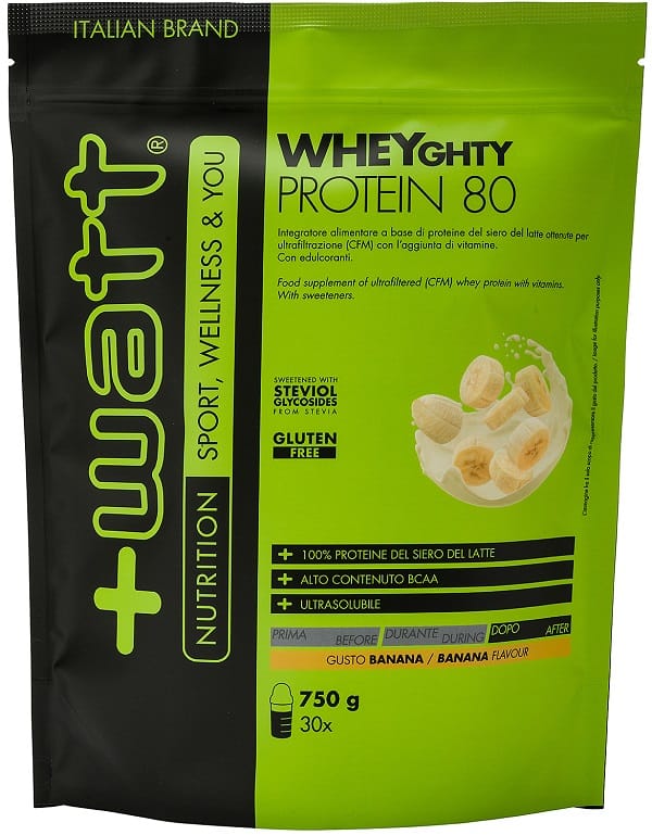 WHEYGHTY PROTEIN 80 BANANA DOYPACK 750 G