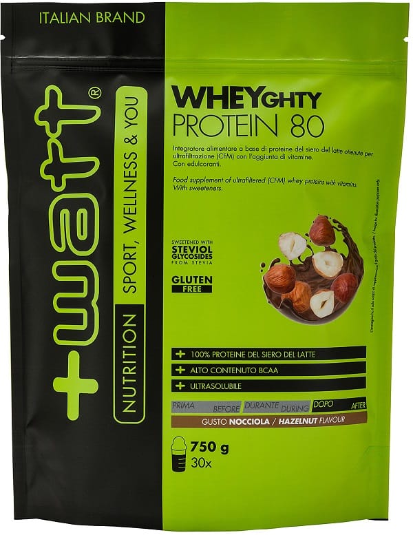 WHEYGHTY PROTEIN 80 NOCCIOLA DOYPACK 750 G